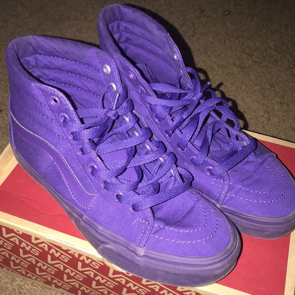vans sk8 hi violet